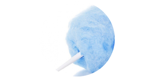 Blue Raspberry Cotton Candy (CAP)